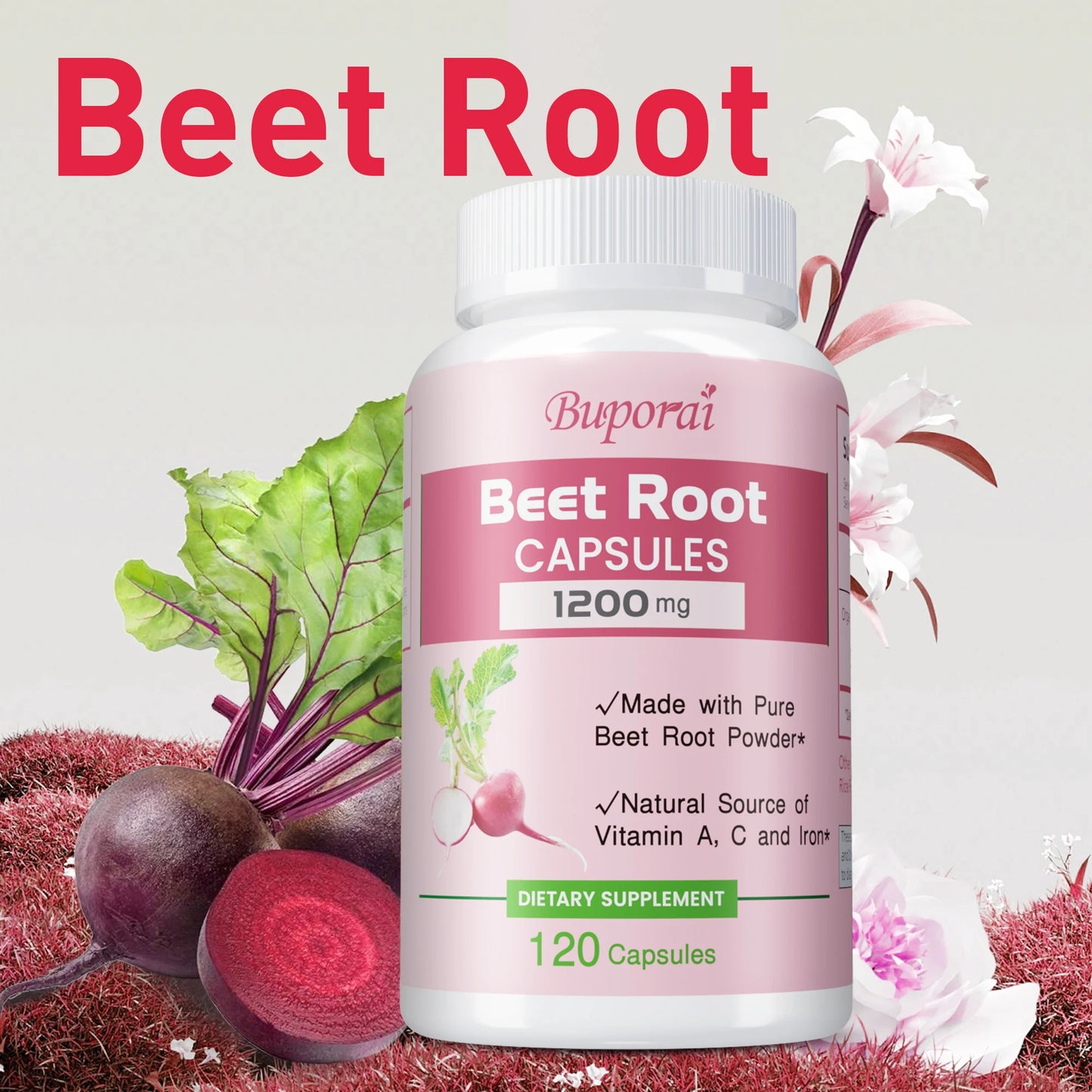 Beet Root - 120 Capsules