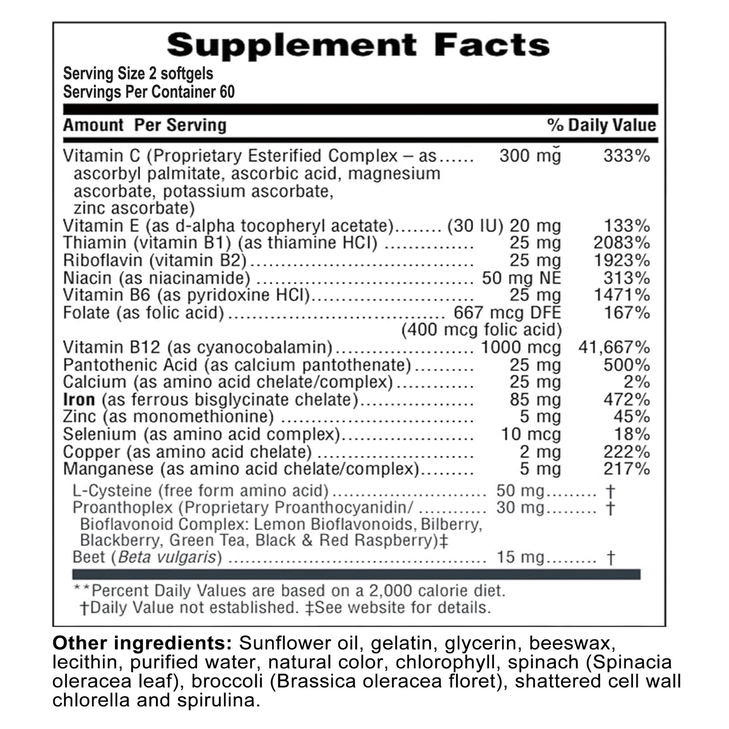 Hema-Plex Iron - 120 Capsules