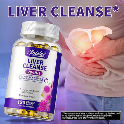 Liver Health Support, 28-in-1 Liver Cleanse - 120 Capsules