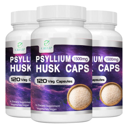 Psyllium Husk Supplement - 120 Capsules