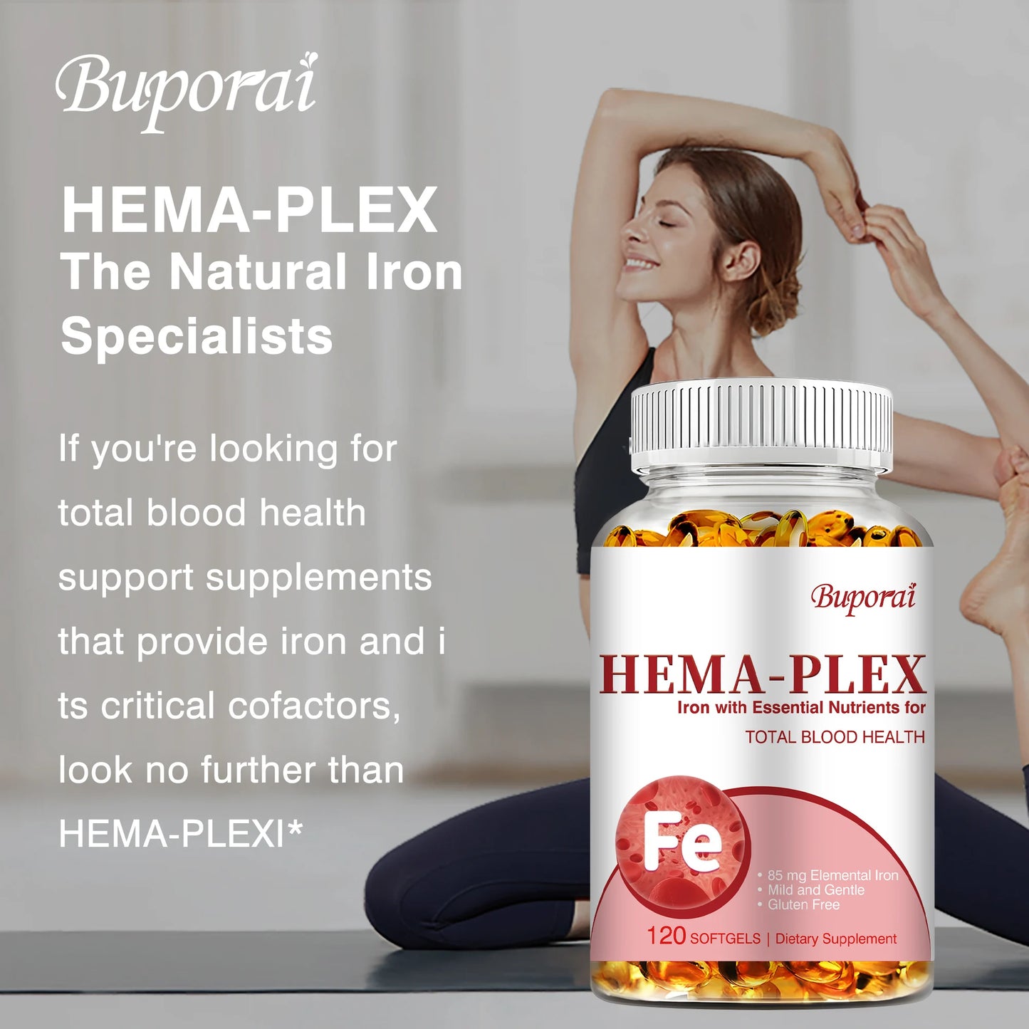 Hema-Plex Iron - 120 Capsules