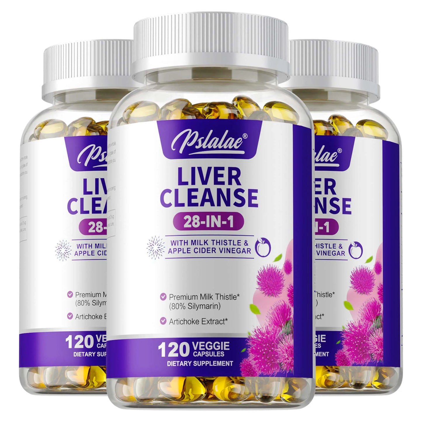 Liver Health Support, 28-in-1 Liver Cleanse - 120 Capsules