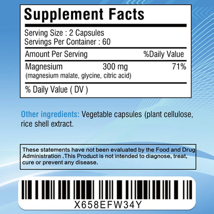 Triple Magnesium Comple - 120 Capsules