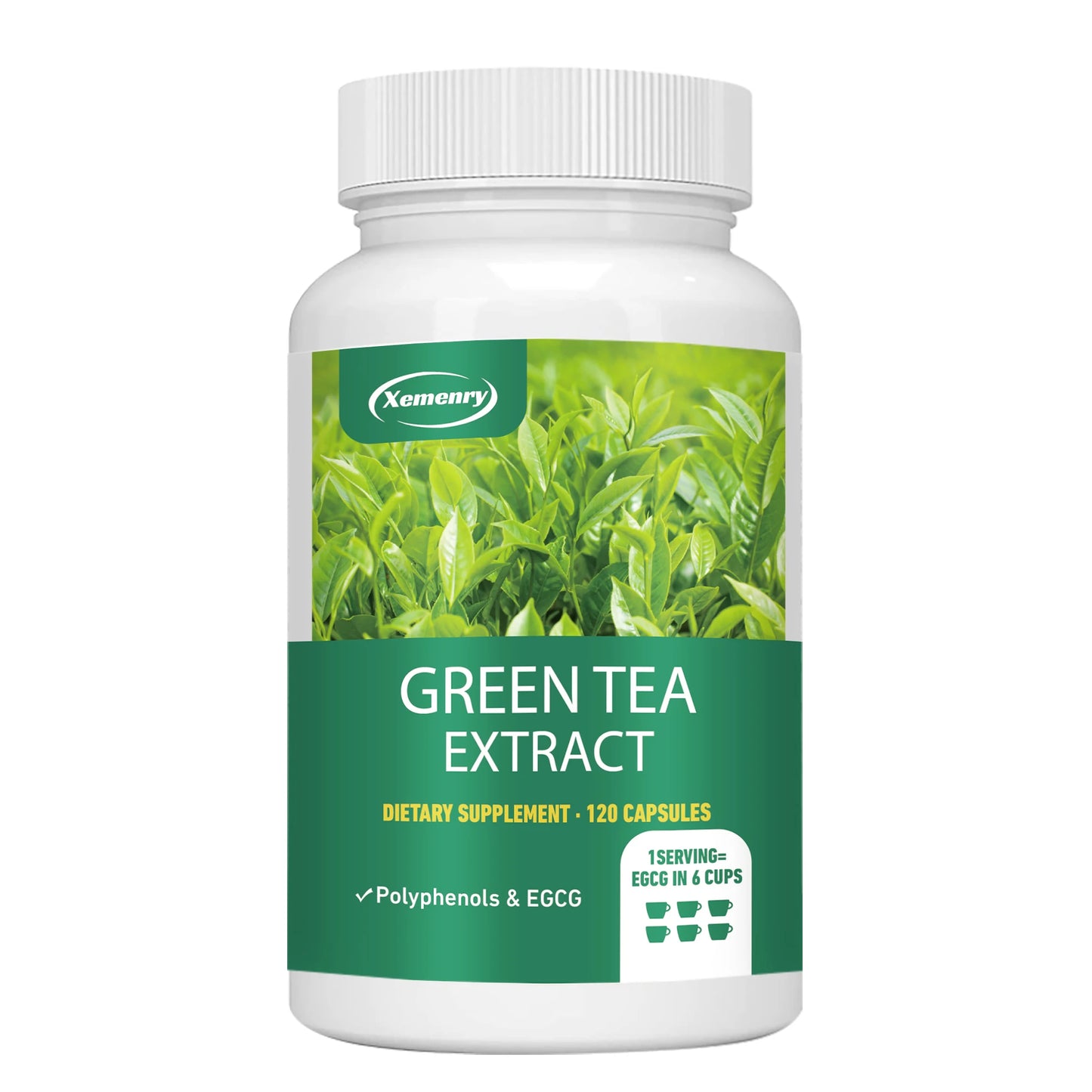 Green Tea Extract - 120 Capsules