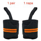 1 Pair Adjustable Bandages Weightlifting Wristbands Protector