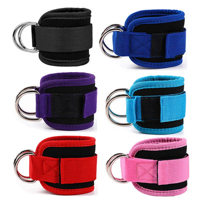 Cable Ankle Straps Double D-Ring