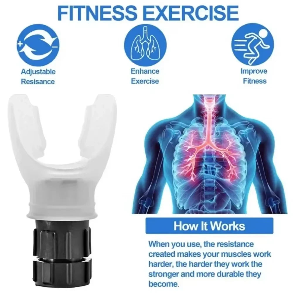 Breathing Exercise for Lungs Portable Breath Resistances