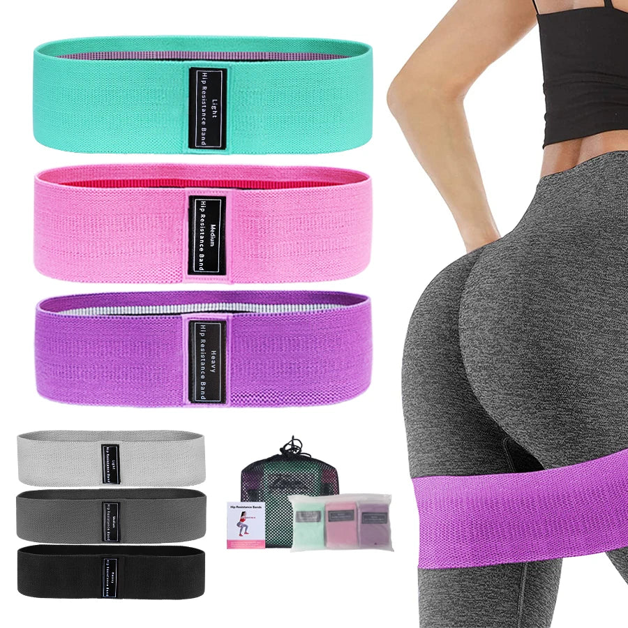 Fabric Resistance Hip Bands