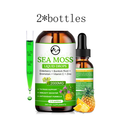 Organic Sea Moss Drops - Irish Sea Moss