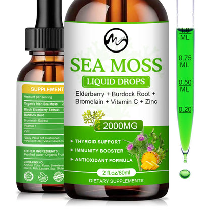 Organic Sea Moss Drops - Irish Sea Moss