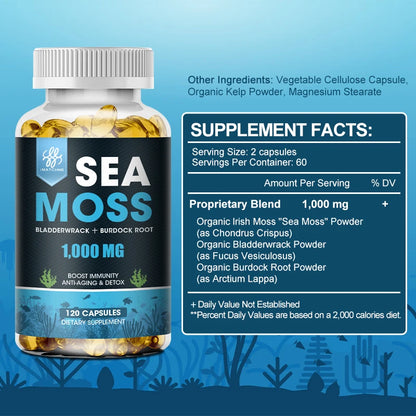 Vegetarian Diet Organic Sea Moss